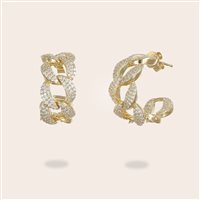 Orecchini Ultima Edizione Donna Cerchi in Argento OAO7498 - OAO7498